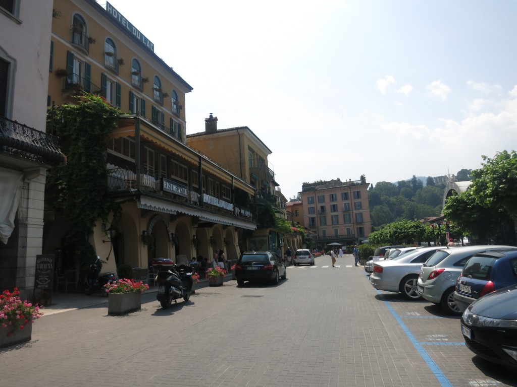 Main street of Bellagio, Lake Como, Italy