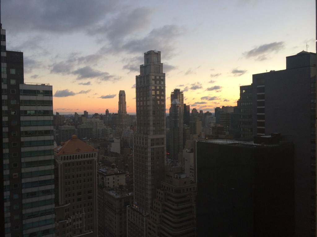 Four Seasons Hotel, New York City Sunset View