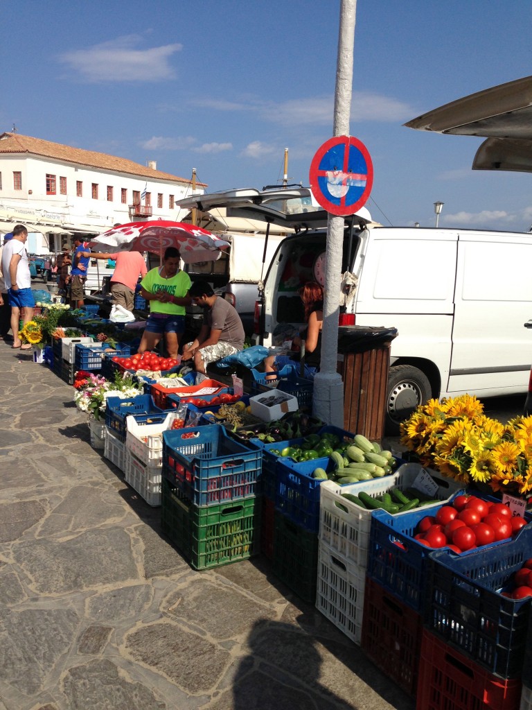 Local Farm Market, Mykonos Greece