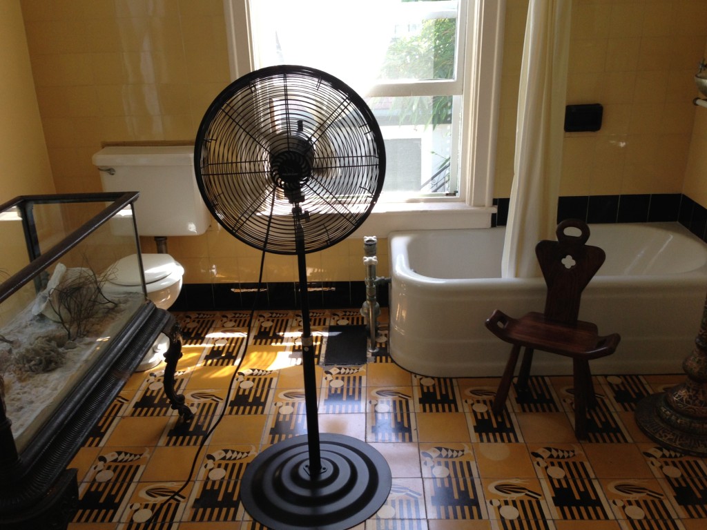 Ernest Hemingway's Bathroom inside his Key West house