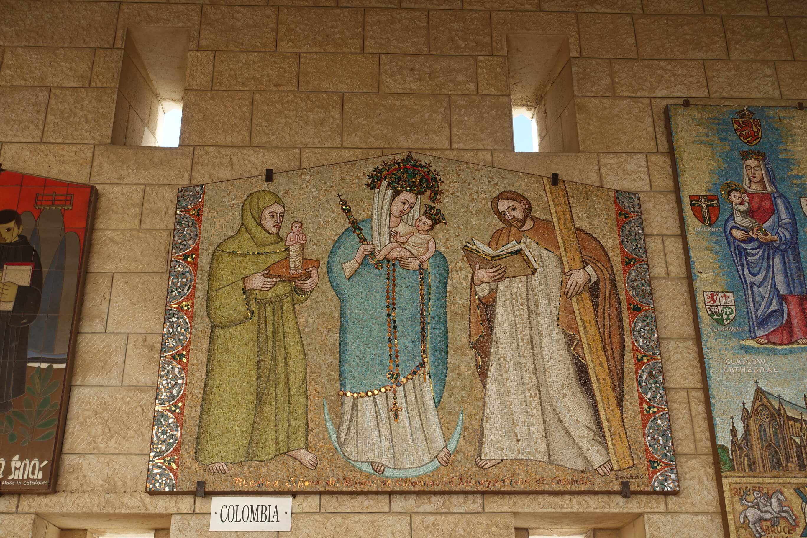 Mosaics Church of the Annunciation - Carmen Edelson - Luxury Travel Blogger