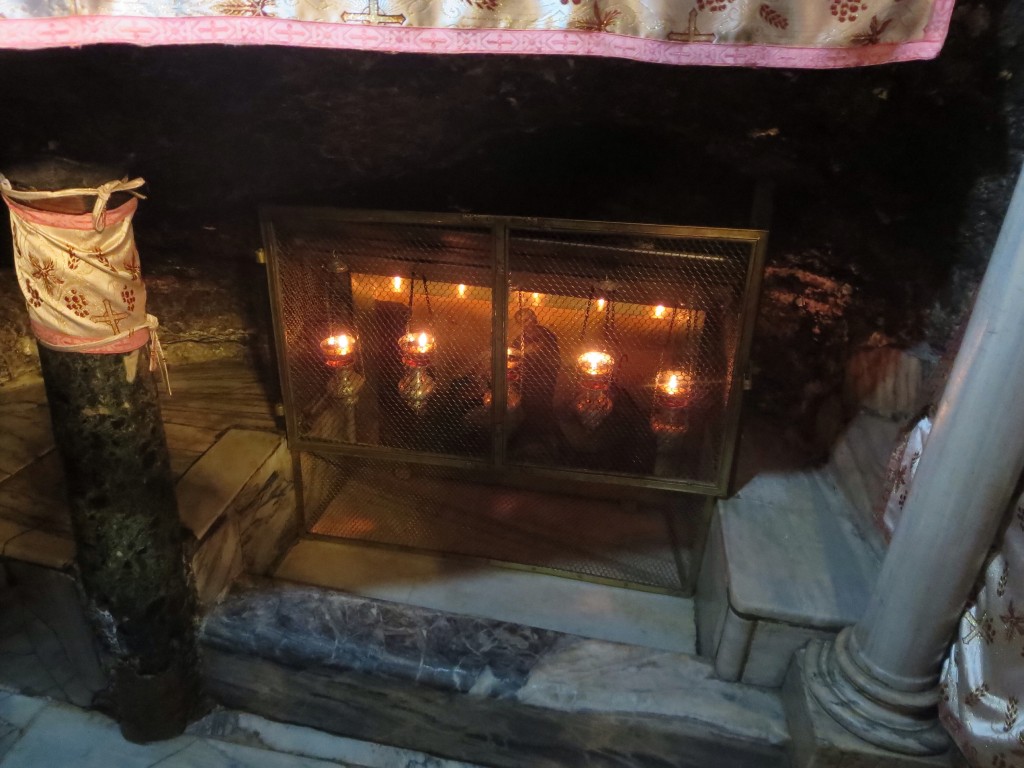 Grotto of the Nativity, the spot where the manger stood