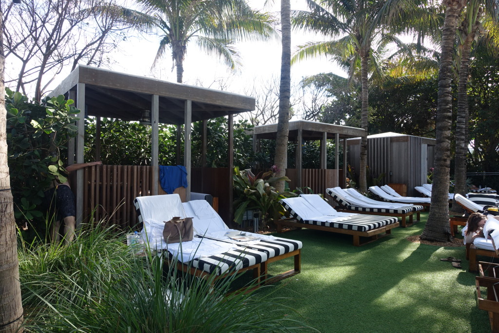 Pool Area Cabanas - W Hotel South Beach