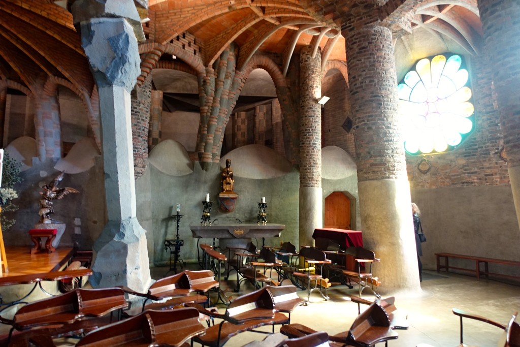 Gaudi's Cryst Columns - Colònia Güell 