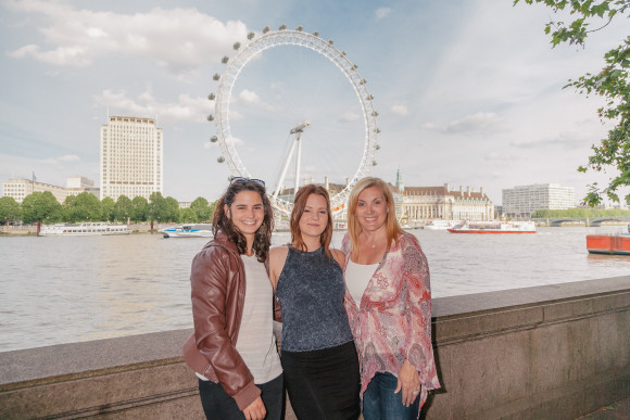 With my girls in London (photo by Flytographer) 