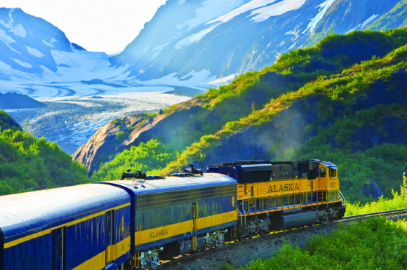 The Aurora Express (photo credit by Alaska Railroad) 