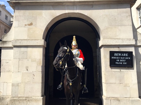  Horse Guards at St. James's Palace
