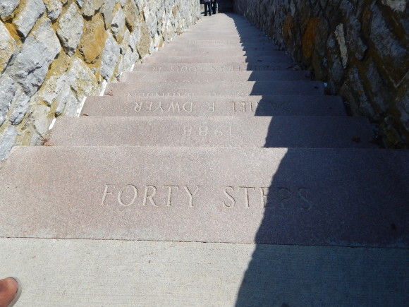 The Forty Steps, Cliff Walk
