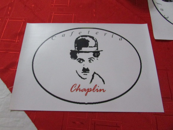 Menu for Cafeteria Chaplin 