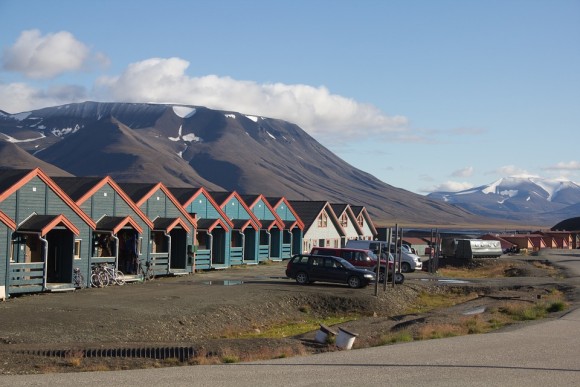 The town of Svalbard, Norway