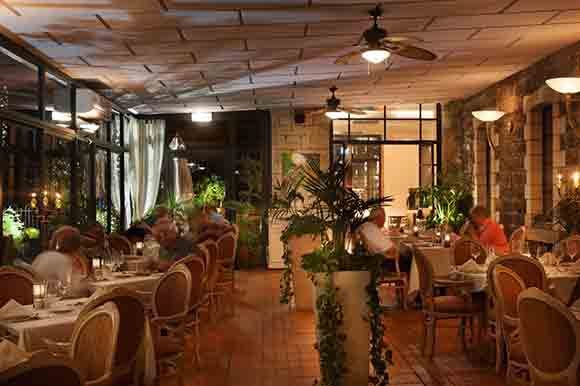 Torrance Restaurant Outdoor Seating Area - via The Scots Hotel Tiberias