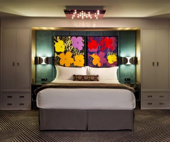 Pop Art Suite Bedroom - Image Loews Regency New York Hotel