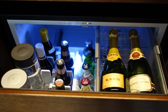 Mini Bar Drink Selections - Park Hyatt New York Park King Room 