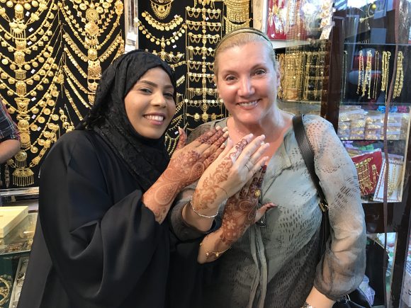 We need some gold to go with our Henna Tattoos at the Gold Souk in Dubai