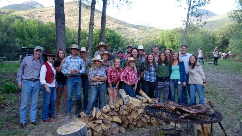 Group picture at Smith Fork, Colorado