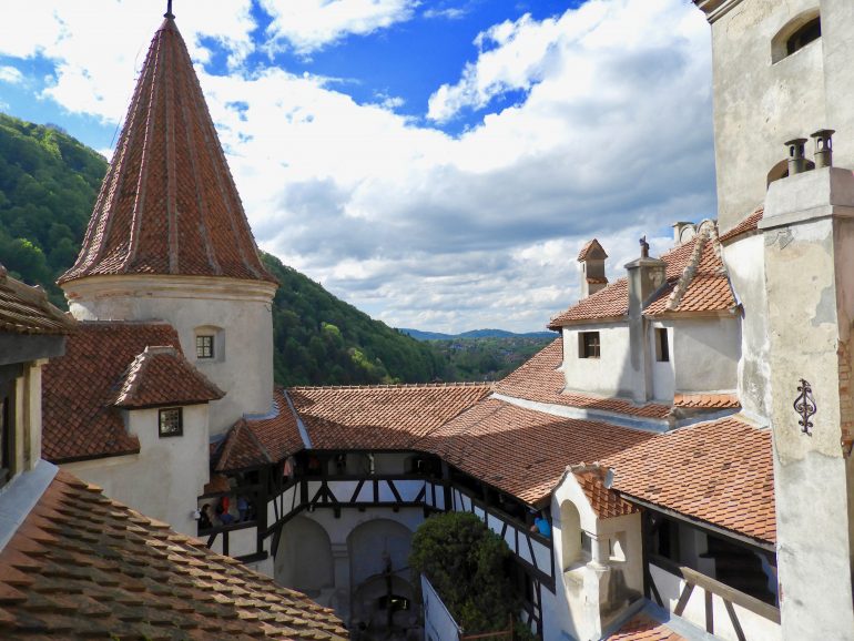 Bran's Castle (Dracula's Castle) in the town of Brașov, Transylvania photo Carmen's Luxury Travel 