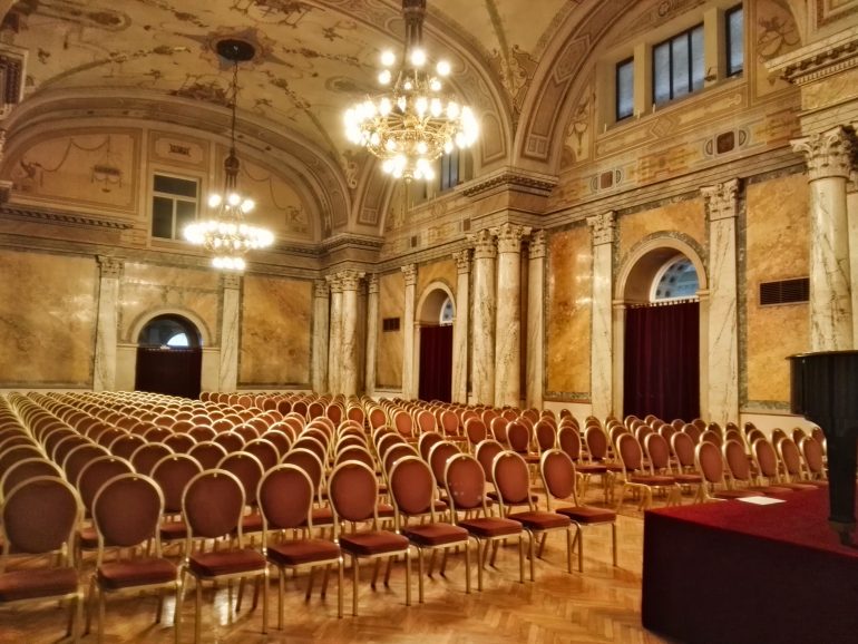 Marble Hall in Casino Cultural and Conference Center -Danubius Health Spa Resort 