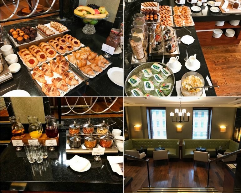 Executive Club Lounge Breakfast Selections - Corinthia Hotel St Petersburg