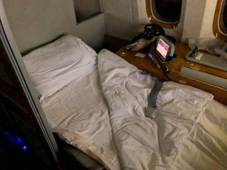 Emirates First Class Suite Bed