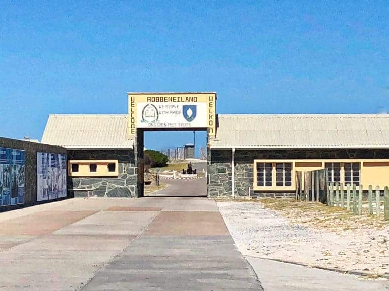 Robben Island Maximum Security Prison Entrance 
