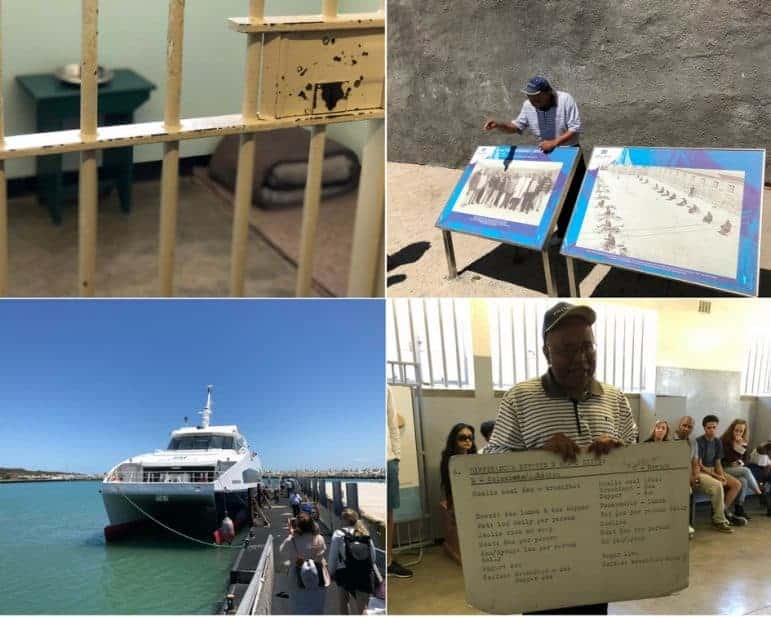 Robbin Island Prison - Nelson Mandela's Cell, Ferry Boat to Island, Formal Prisoner Guide 