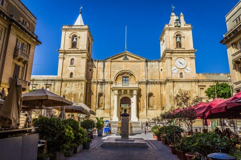 Saint John’s Co-Cathedral in Valletta - Malta
