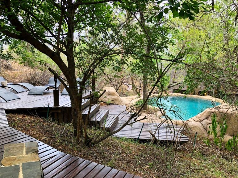 Pondoro Safari Game Lodge Pool