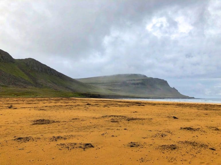Rauðasandur or "Red Sand" beach