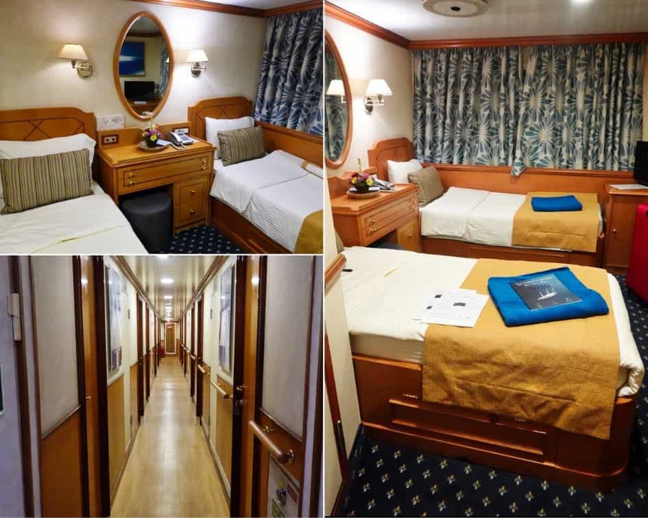 Category B Twin Bed Room onboard M/S Panorama II 