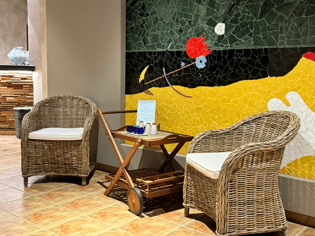 Elaiwa Spa Reception Area