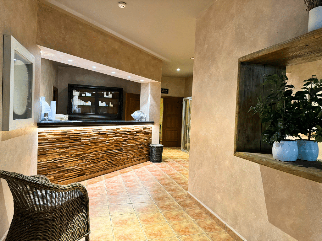 Elaiwa Spa Reception Area
