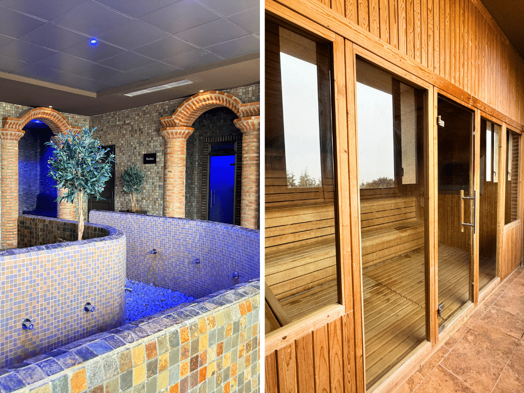 Footbath & Finnish Sauna at Elaiwa Spa